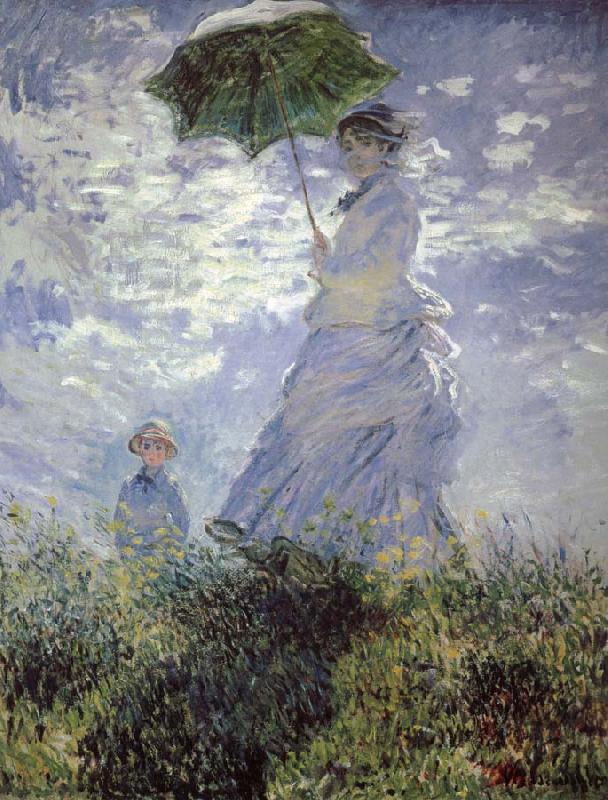 Claude Monet Woman with a Parasol France oil painting art